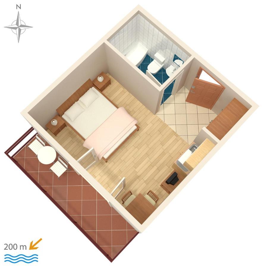Apartments With A Parking Space Baska Voda, Makarska - 6773 エクステリア 写真